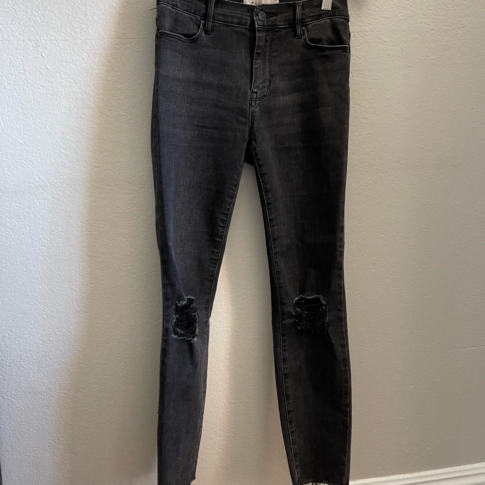 PacSun Super Skinny Black Ripped Jeans